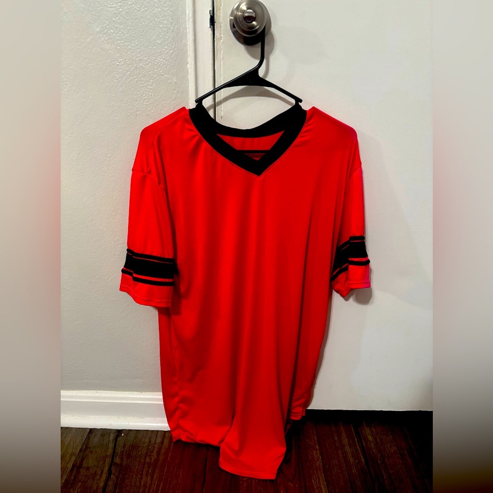 Pink and Black Satin Nightgown